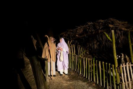 Zadnja uprizoritev predstave Božična noč v sezoni 2019-2020 13